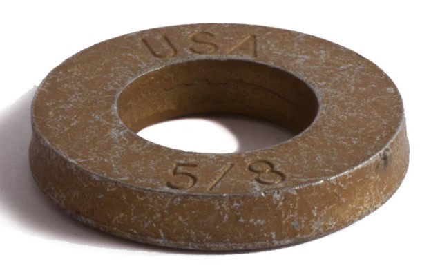 1/2" MIL-CARB EXTRA THICK USS FLAT WASHER, ZINC DICHROMATE